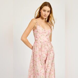 En Saison Pink Floral Dress